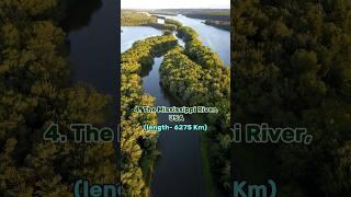 Longest River In the World  #river #viral #usa #china #russia #africa #trending #shorts