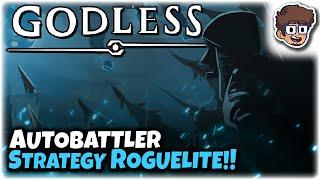 Autobattler Turn-Based Strategy Roguelite! | Let's Try: Godless