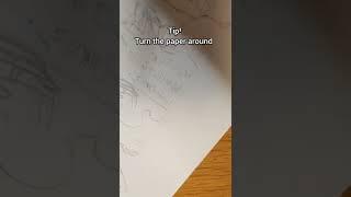 Manga traditional drawing tip / manga anime drawing