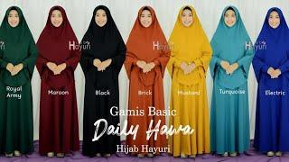 GAMIS SET BASIC DAILY HAWA - HIJAB HAYURI