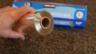 BEST PLASTIC FOOD WRAP Kirkland Signature Stretch-Tite Plastic Wrap - 11 7/8 x750 feet REVIEW