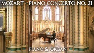 MOZART - PIANO CONCERTO NO. 21 "ELVIRA MADIGAN" (ANDANTE) ORGAN & PIANO - SCOTT BROTHERS DUO