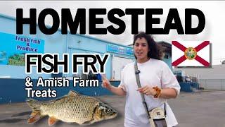 Key West Fried Fish + Strawberry Season at a legendary farm. HOMESTEAD, FL food Tour!