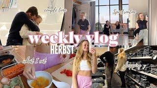 Herbst Weekly Vlog  meine Sportroutine, Rezeptideen, Couple Zeit & Shoppen gehen 🫶 Miss Aliana