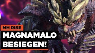 So schaffst du Magnamalo in der Monster Hunter Rise Demo - Magnamalo Tipps Deutsch