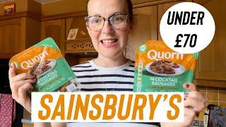 Sainsburys Haul // Family of 4 // Under £70 !! // July 2024