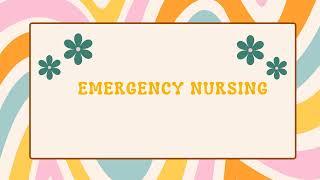 NP 1 - Emergency Nursing