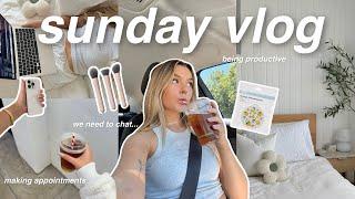 SUNDAY VLOG  doing things i've been procrastinating, trip to kmart, cleaning, channel updates