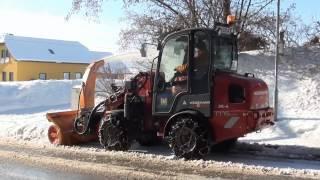 Weidemann Hoftrac im Winterdienst