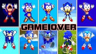 Evolution Of Sonic Death Animations & Game Over Screens (1991 - 2023)