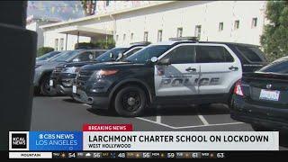 Arrest made after man allegedly points rifle at Larchmont Charter School in West Hollywood