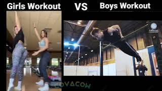 Girls Workout vs Boys Workout