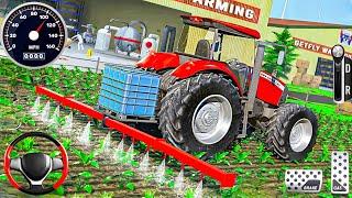 Tractor Driving Walkthrough 3D - Real Framing Tractor Driving Simulator 2024 : Android Gameplay