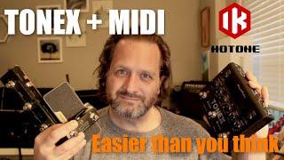 Control Your Tonex Easily with MIDI - Full Tutorial