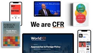 We Are the Council on Foreign Relations