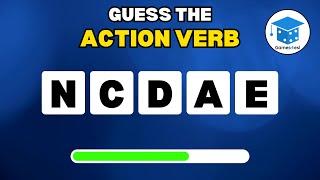 Guess The Action Verb - English Word Game