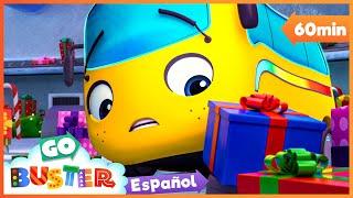 ¡DEMASIADOS REGALOS!  1 HORA de Go Buster en Español  Dibujos para niños
