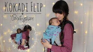 Kokadi Flip Babysize | Einstellen, Bauch- & Rückentrageweise