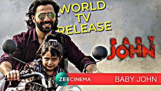 Baby John TV Release Update | TV Par Kab Aayegi | Zee Cinema | And Now Available On Prime Video 