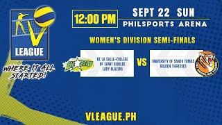 DLS-CSB vs. UST - Full Match | Semifinals G2 | 2024 V-League Collegiate Challenge Women's Division