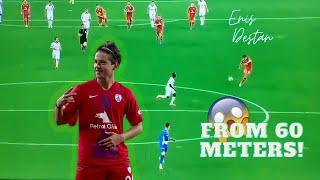 Amazing Long Range Goal Scored by Enis Destan ● Possible Turkish Wonderkid  ● Skills&Goals 20/21