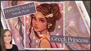 Diamond Art Club Sneak Peek! “Greek Princess” by Sarah Moustafa!