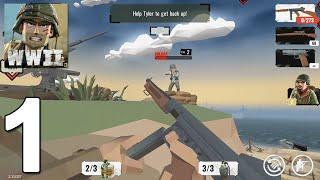 World War Polygon - Walkthrough Gameplay Part 1 - Tutorial (iOS, Android)