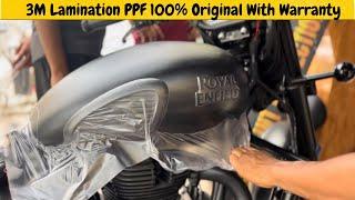 New 2024 Classic 350 3M Lamination-PPF | Royal Enfield Classic 350 Modifications | 3M | PPF