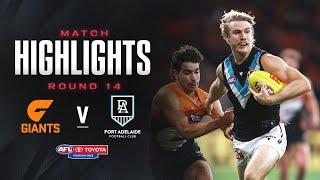 GWS Giants v Port Adelaide Highlights | Round 14, 2024 | AFL