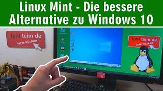 Linux Mint  Das bessere Windows 10 ⭐ Bitte umsteigen