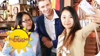 Wie wird man Super-Star in China? Patrick hat es geschafft! | SAT.1 Frühstücksfernsehen