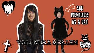 Self-Identifying Witch Introduces Her Self-Identifying Cat (funny)