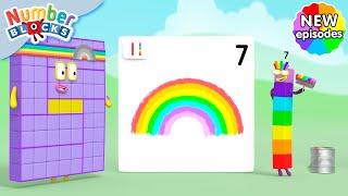 The Rainbow Makers | S7 E8 | Learn Times Tables | @Numberblocks