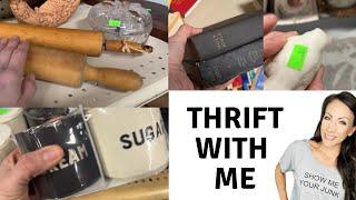 Thrift with me 2024 | Thrifting for Resell | Midwest Thrift Store Scores | Thrift for a Profit