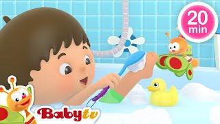 Banyo şarkısı  + Daha Fazla Çocuk Şarkısı ve Tekerleme | Dans Şarkıları  | @BabyTVTR