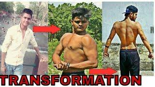 2 years natural transformation||Jatin Bharti|| skinny to fit ||