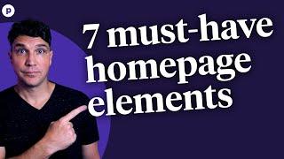 7 must-have elements for an effective website homepage