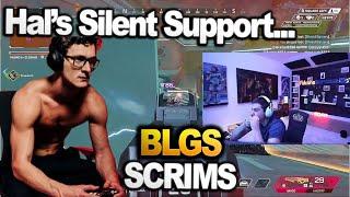 ImperialHal Silently Watches TSM Win BLGS Scrims!  HAL Misses TSM...