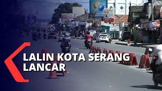 Hari Pertama Lebaran, Kota Serang Tampak Lengang