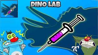 OGGY AND JACK OPENED DINO LAB | OGGY GAME