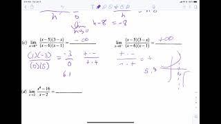 Calculus midterm review