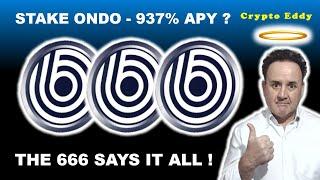 ONDOSTAKING REWARDS 937% ?Is It Real ? Or Huge SCAM ? Join Eddy's TG Chat #memes, #ai, #gaming,