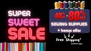 Up to 80% Off Sweet Pea Essentials! Super Sweet Sale Spectacular! Live Event + Massive Giveaways!