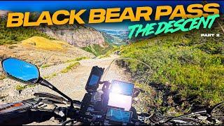 Black Bear Pass Steps on a Tiger 900 Rally Pro and Tenere 700 adventure bikes.