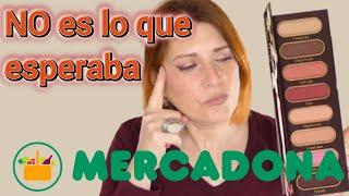 New Sunset MERCADONA palette  Not what I expected + Mature skin preparation