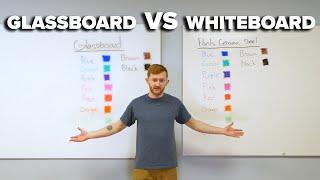 Glassboard VS CeramicSteel Whiteboard Comparison