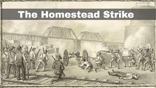 6th July 1892: The Homestead Strike sees Pinkerton agents fight striking steelworkers