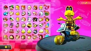 Mario Kart 8 Deluxe Omega! Custom Character! Gold Bones