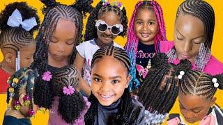 50+ Beautiful Protective African Braids for Kids: Nice Hairstyles to Try this Season  #2025