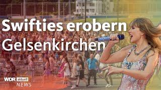 Gelsenkirchen glitzert: Taylor Swift Konzert zieht 200.000 Fans an | WDR Aktuelle Stunde